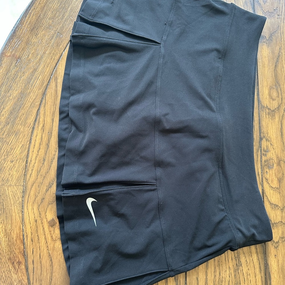 Nike Tennis Black Athletic Skort